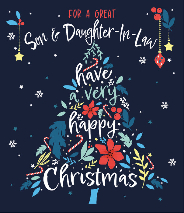 ICG For A Great Son & Daughter-in-law Christmas Card
