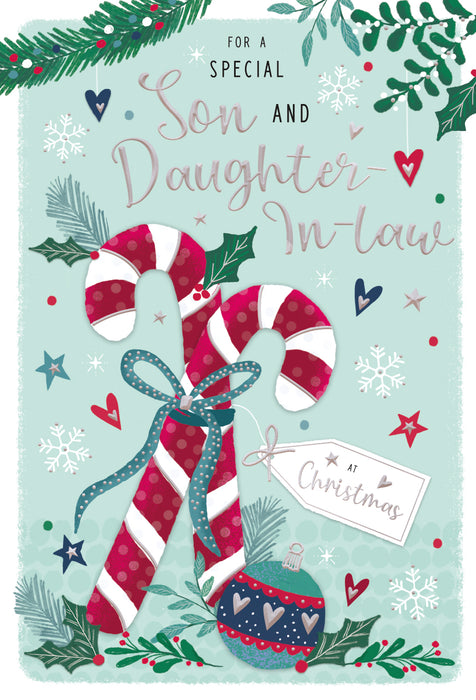ICG For A Special Son and Daughter-in-law at Christmas Card