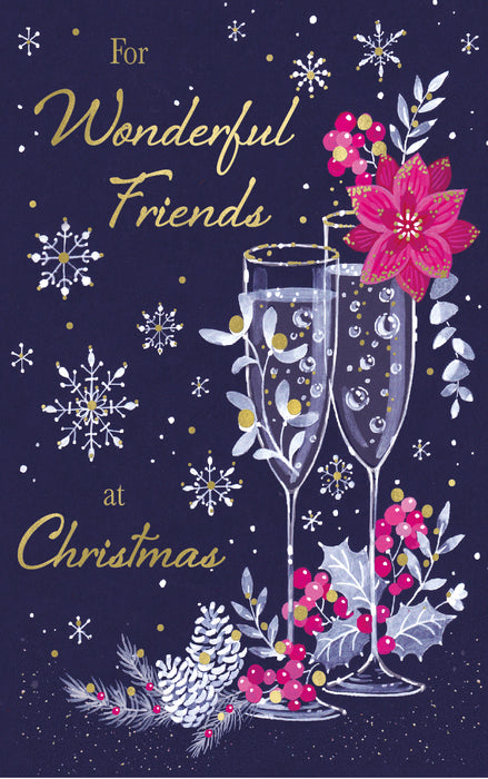 ICG For Wonderful Friends at Christmas Card
