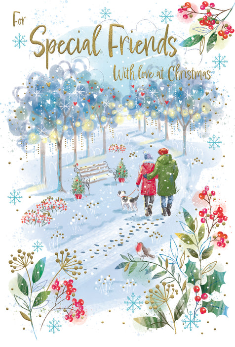 ICG For Special Friends With Love at Christmas Card