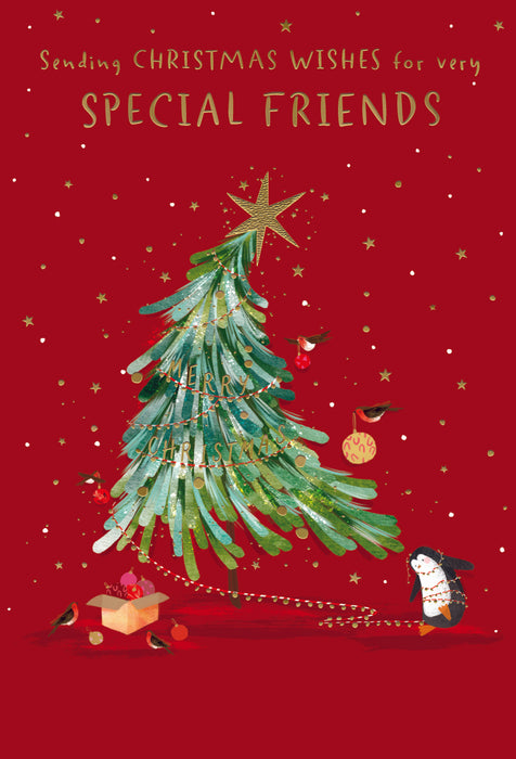 ICG Sending Christmas Wishes For Very Special Friends Card