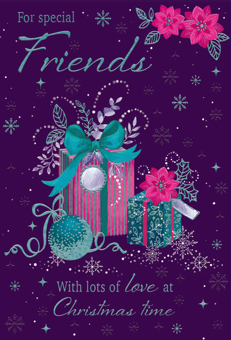 ICG For Special Friends With Lots of Love at Christmas Time Card
