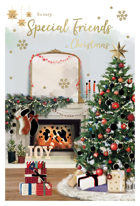 ICG To Very Special Friends at Christmas Card