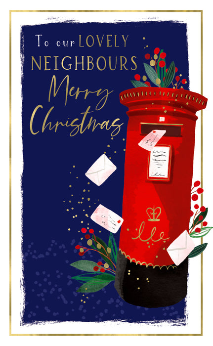 ICG To Our Lovely Neighbours Merry Christmas Card