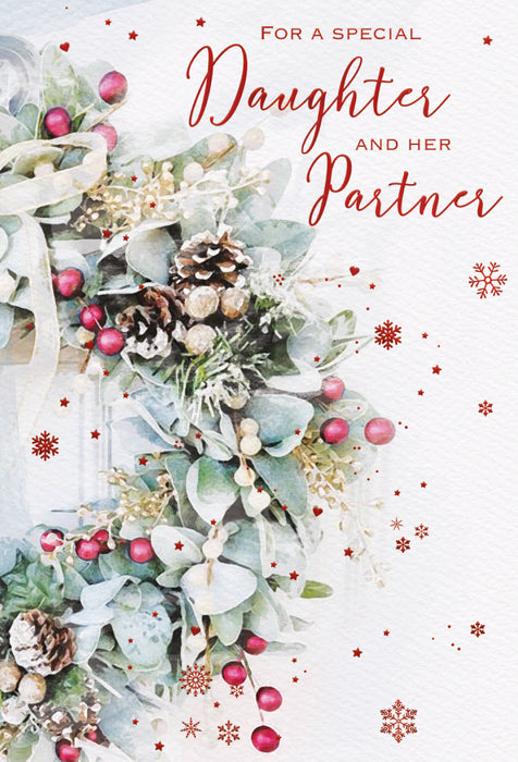 ICG For A Special Daughter and her Partner Christmas Card