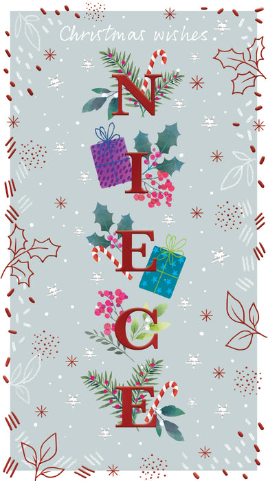 ICG Christmas Wishes Niece Card