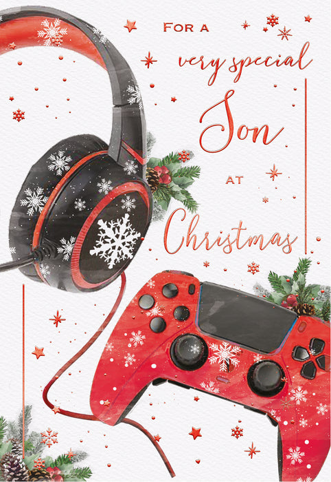 ICG For A Very Special Son at Christmas - Game Controller Card