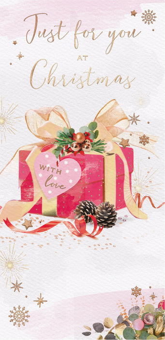 ICG Christmas Money Wallet - Pink Present