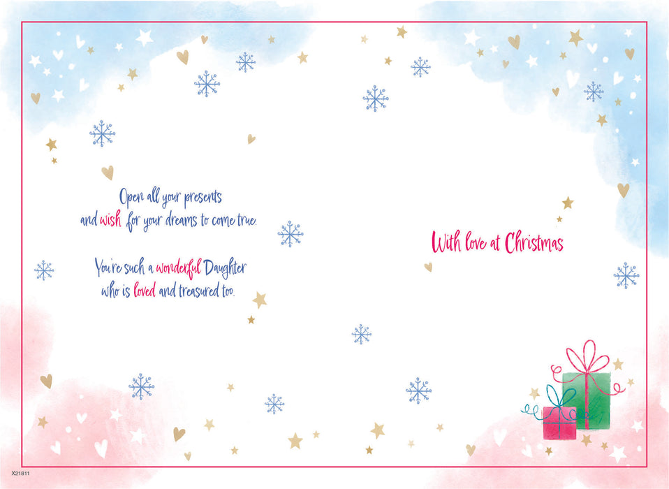 ICG 'For A Special Daughter' Christmas Card