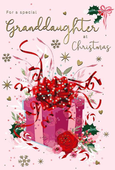 ICG 'For A Special Granddaughter At Christmas' Christmas Card