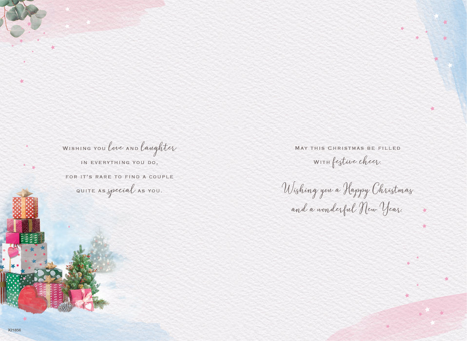 ICG 'For A Special Granddaughter And Her Husband' Christmas Card