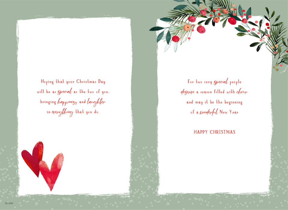 ICG 'For A Special Granddaughter & Partner' Christmas Card