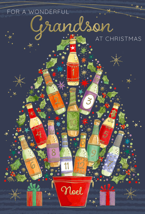 ICG 'For A Wonderful Grandson' Christmas Card