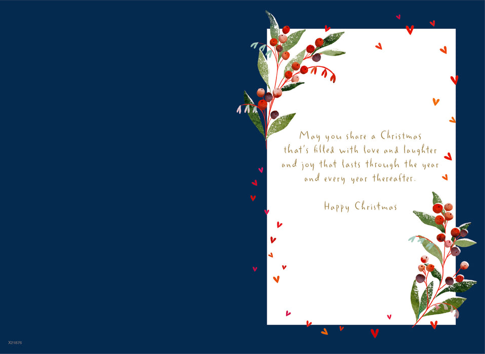 ICG 'For A Wonderful Grandson & Partner' Christmas Card