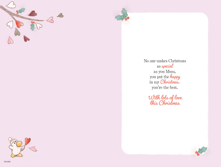 ICG 'For A Special Mum At Christmas' Christmas Card