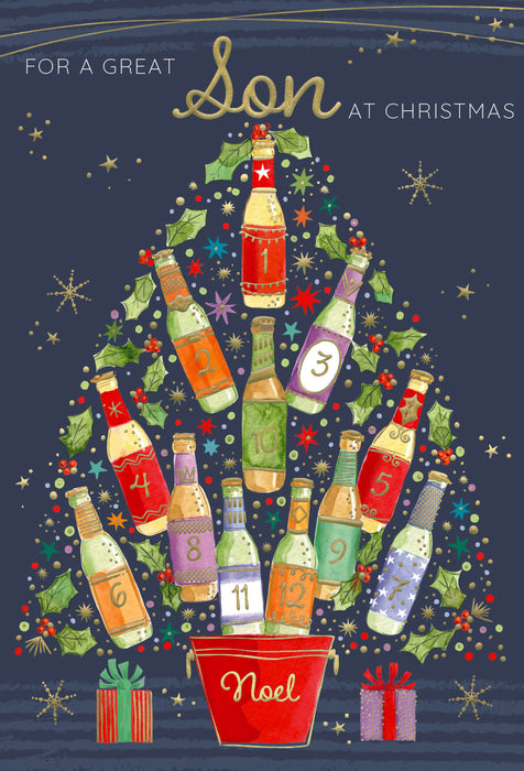 ICG 'To A Great Special Son At Christmas' Christmas Card