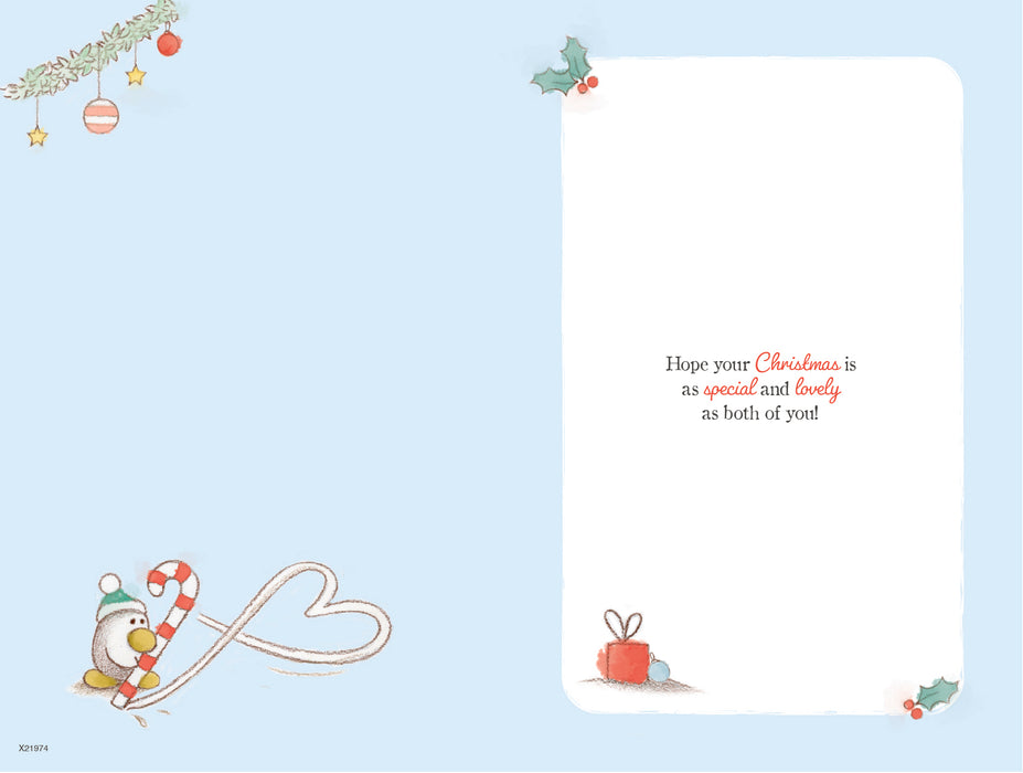 ICG 'For A Special Son And Daughter-In-Law' Christmas Card