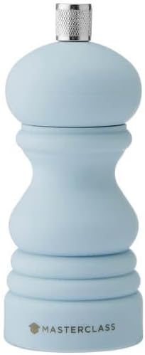 MasterClass 12cm Soft Touch Salt Or Pepper Mill Sky Blue