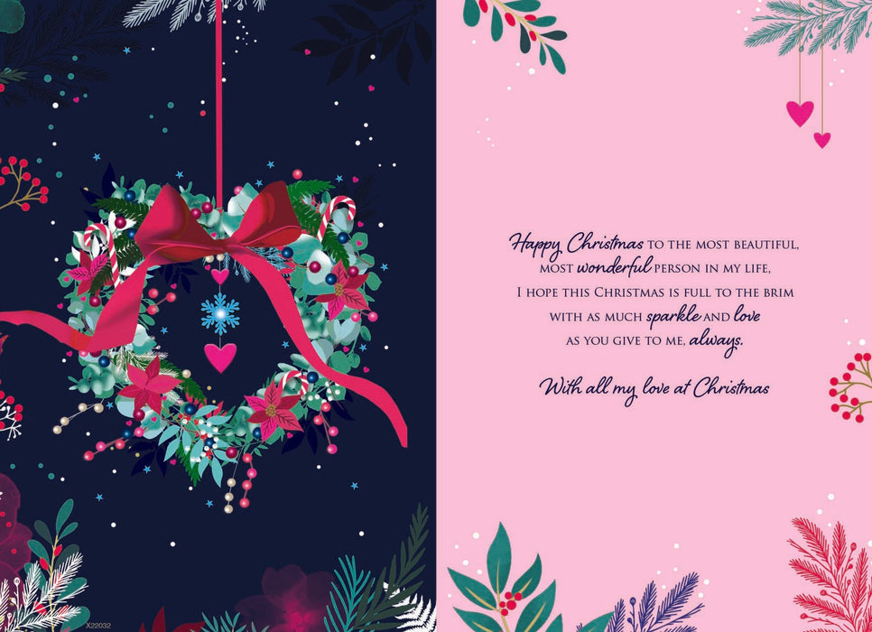 ICG 'For My Wonderful Fianceé' Christmas Card