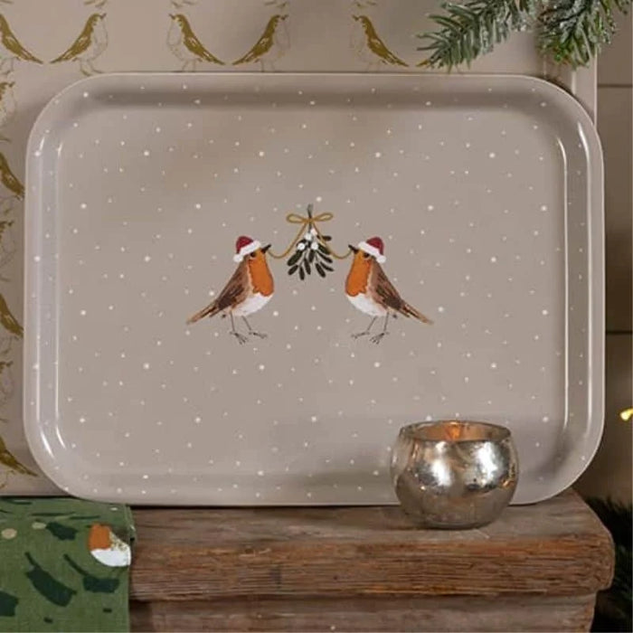 Sophie Allport Printed Tray Small - Robins