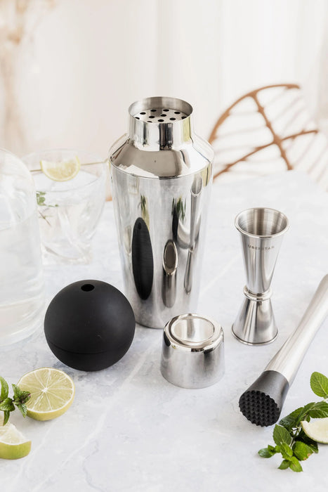 Cocktail Master Gift Set - Silver