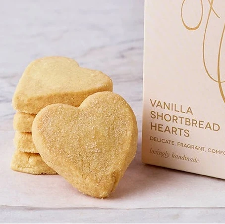 Fiona Cairns Vanilla Shortbread Hearts