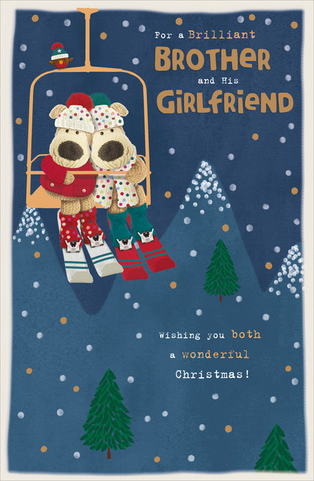 UKG 'For A Brilliant Brother & His Girlfriend' Christmas Card