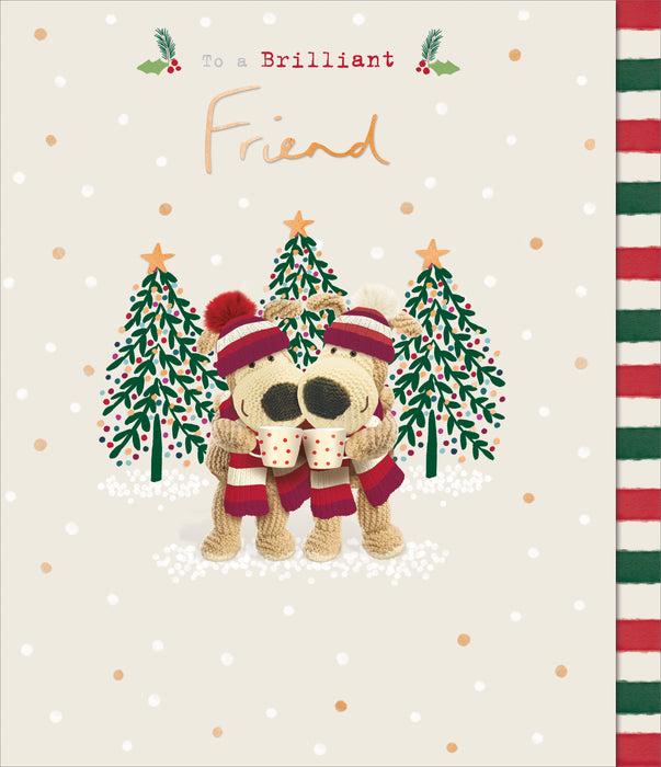 UKG 'To A Brilliant Friend' Christmas Card