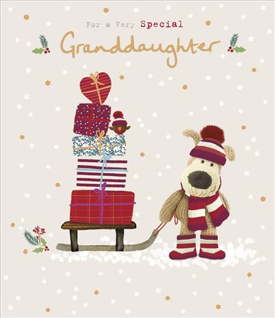 UKG 'For A Very Special Granddaughter' Christmas Card