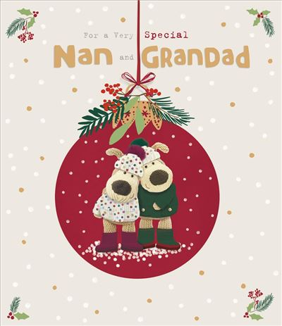 UKG 'For A Very Special Nan & Grandad' Christmas Card