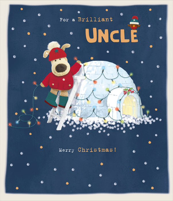 UKG 'For A Brilliant Uncle' Christmas Card