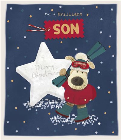 UKG 'For A Brilliant Son' Christmas Card