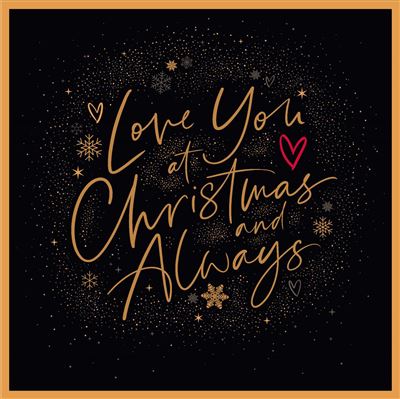 UKG 'Love You At Christmas And Always' Christmas Card