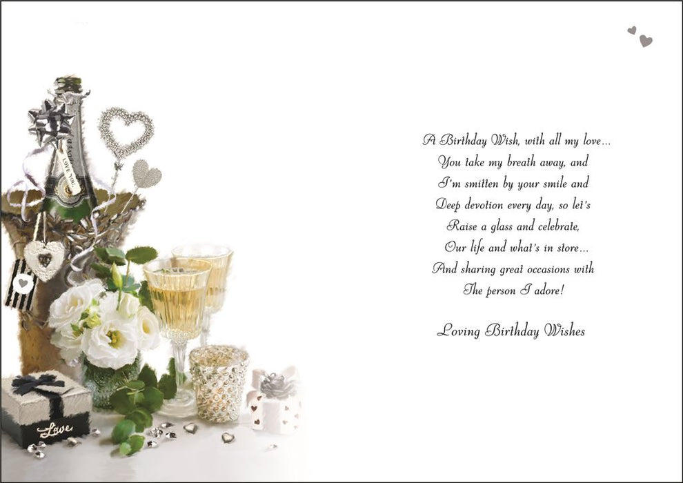 Jonny Javelin 'Happy Birthday Ti My Fabulous Partner' Anniversary Card