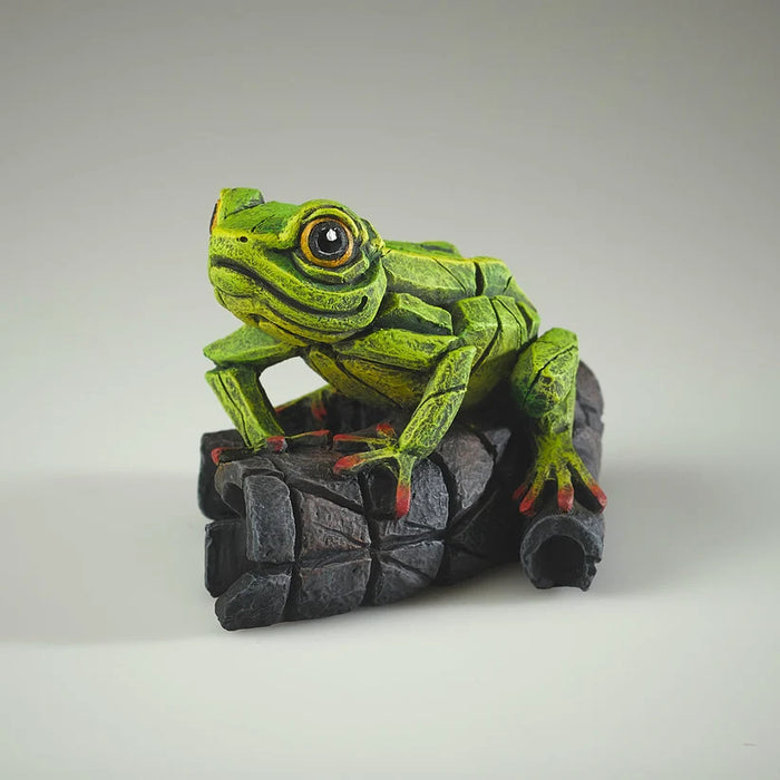 Edge Sculpture Tree Frog (Green)