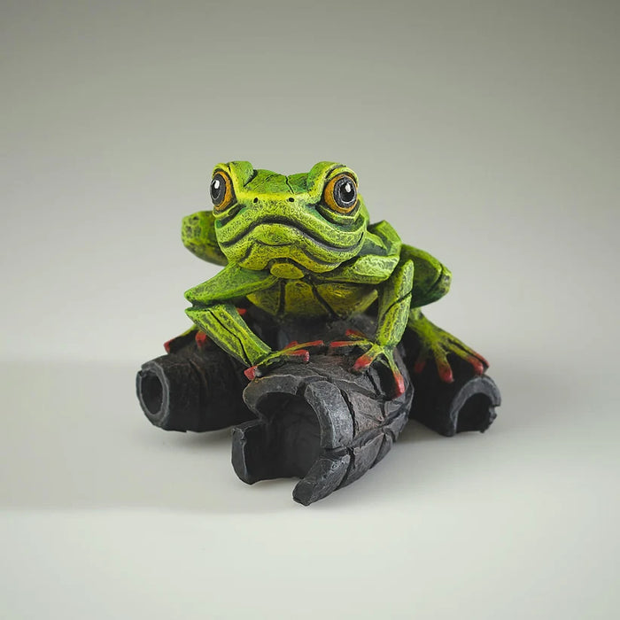 Edge Sculpture Tree Frog (Green)
