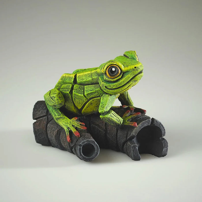 Edge Sculpture Tree Frog (Green)