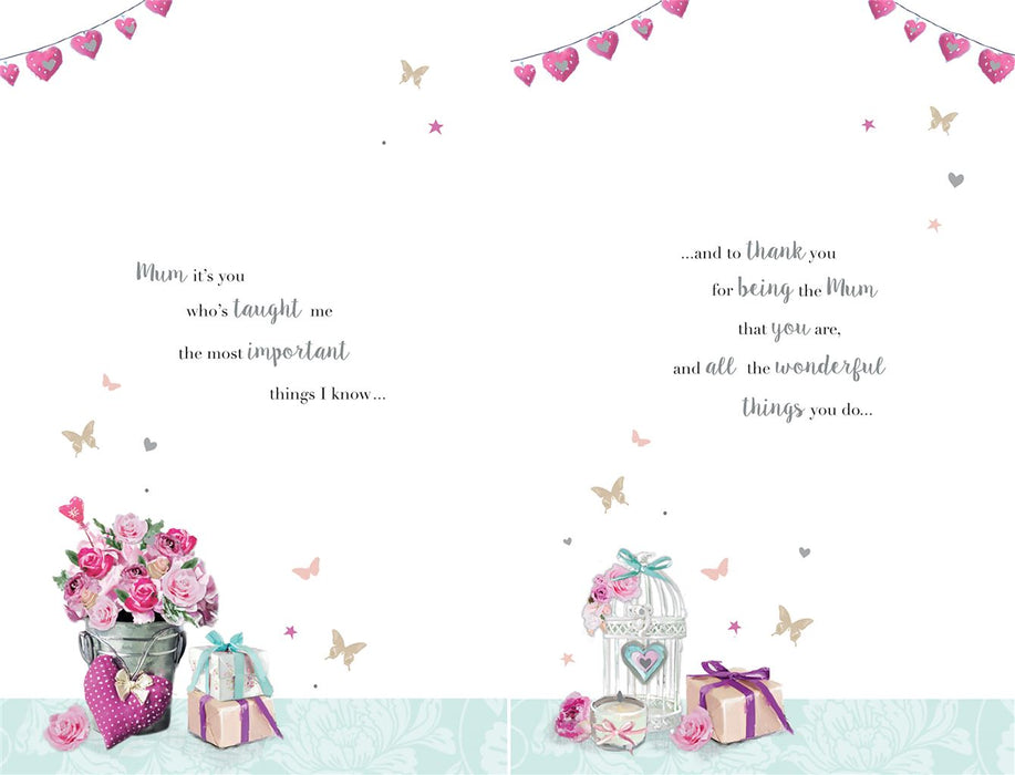ICG 'To A Lovely Mum' Birthday Card