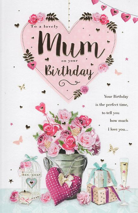 ICG 'To A Lovely Mum' Birthday Card