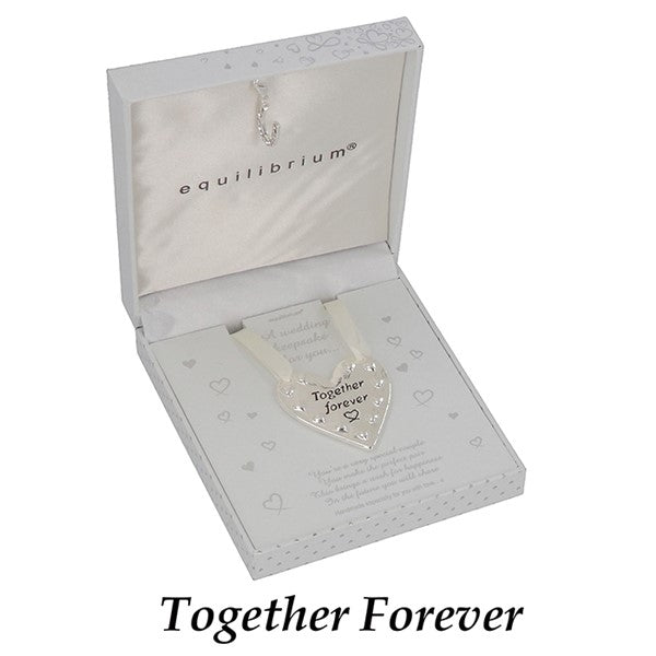 Equilibrium Wedding Heart Keepsake