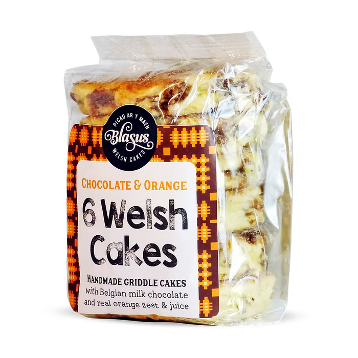 Blasus Chocolate & Orange Welshcakes - 6 Pack