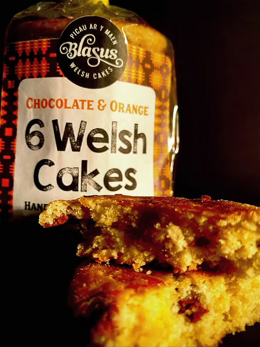 Blasus Chocolate & Orange Welshcakes - 6 Pack
