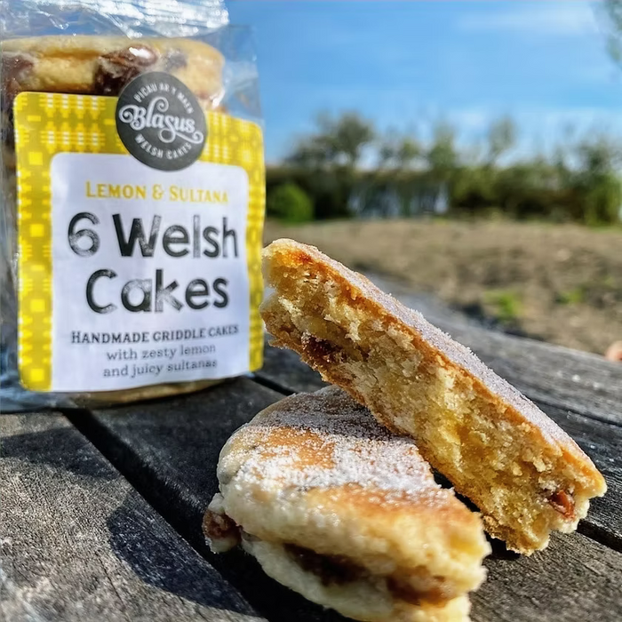 Blasus Lemon & Sultana Welshcakes - 6 pack