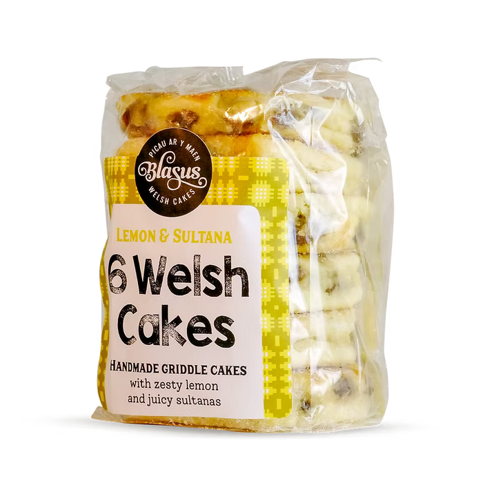 Blasus Lemon & Sultana Welshcakes - 6 pack
