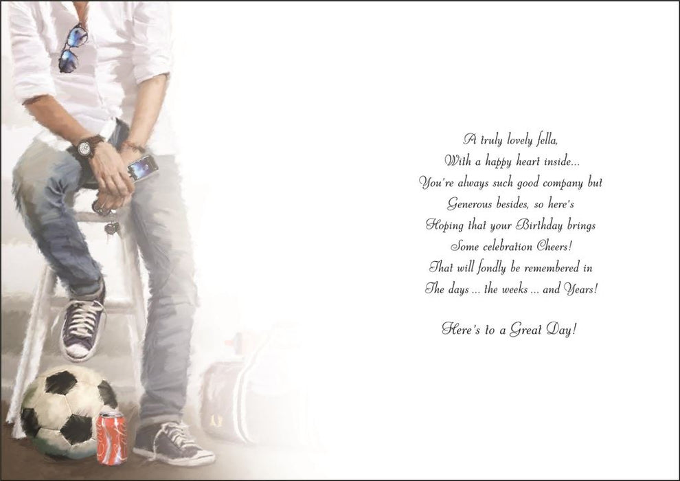 Jonny Javelin 'To A Special Brother' Birthday Card