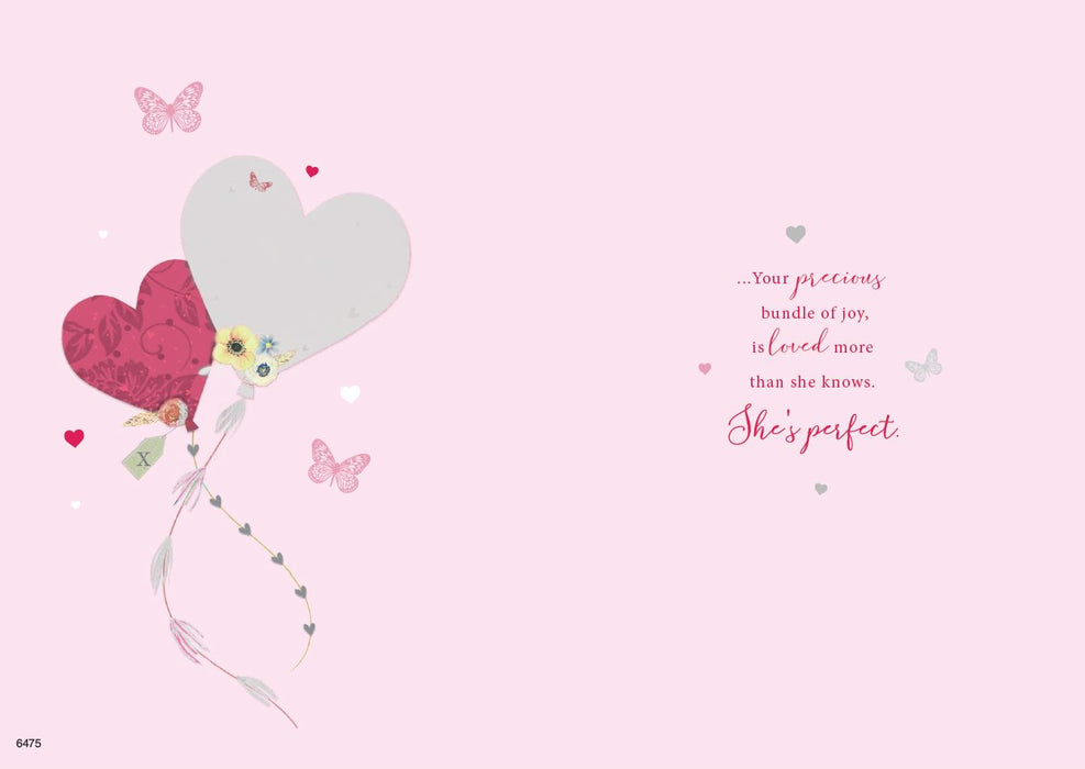 ICG 'A New Baby Girl' Card