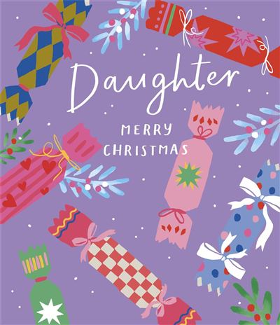 UKG 'Daughter Merry Christmas' Christmas Card