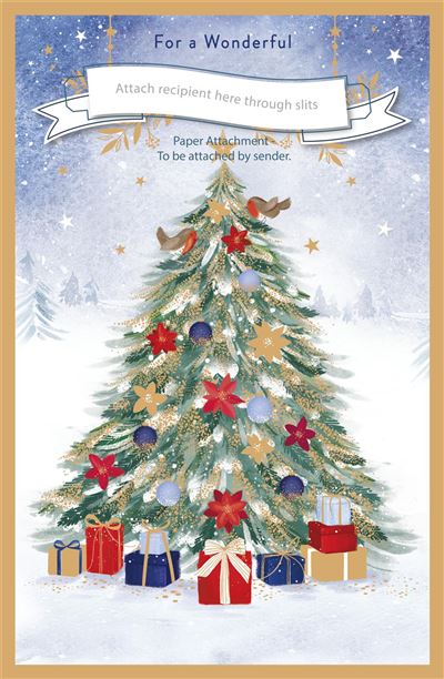 UKG 'For A Wonderful Daughter' Christmas Card