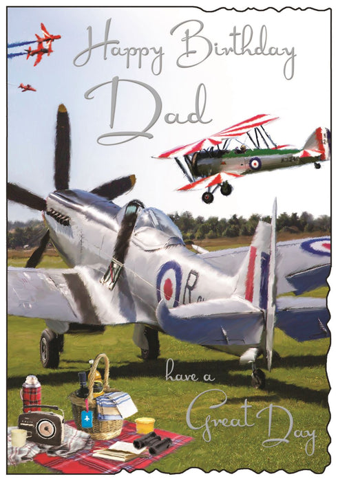 Jonny Javelin 'Happy Birthday Dad' Birthday Card
