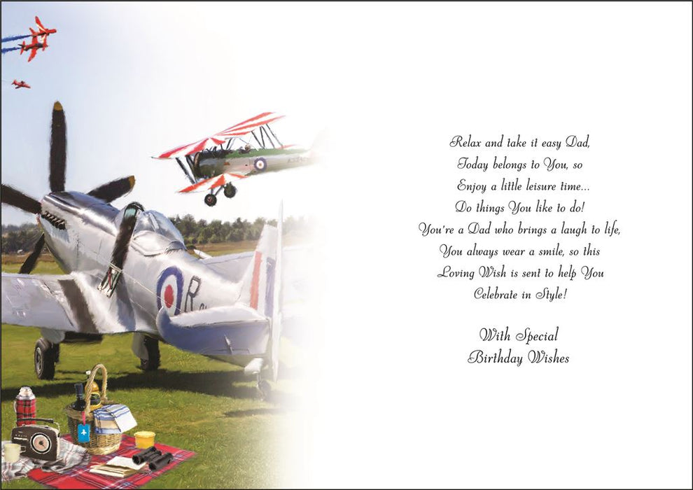 Jonny Javelin 'Happy Birthday Dad' Birthday Card